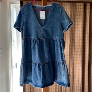 Jeans baby doll dress